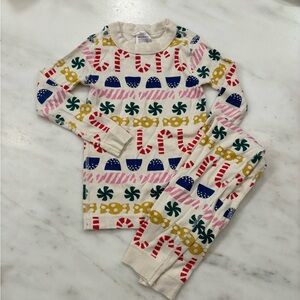 Hanna Andersson holiday candy Pajama Set